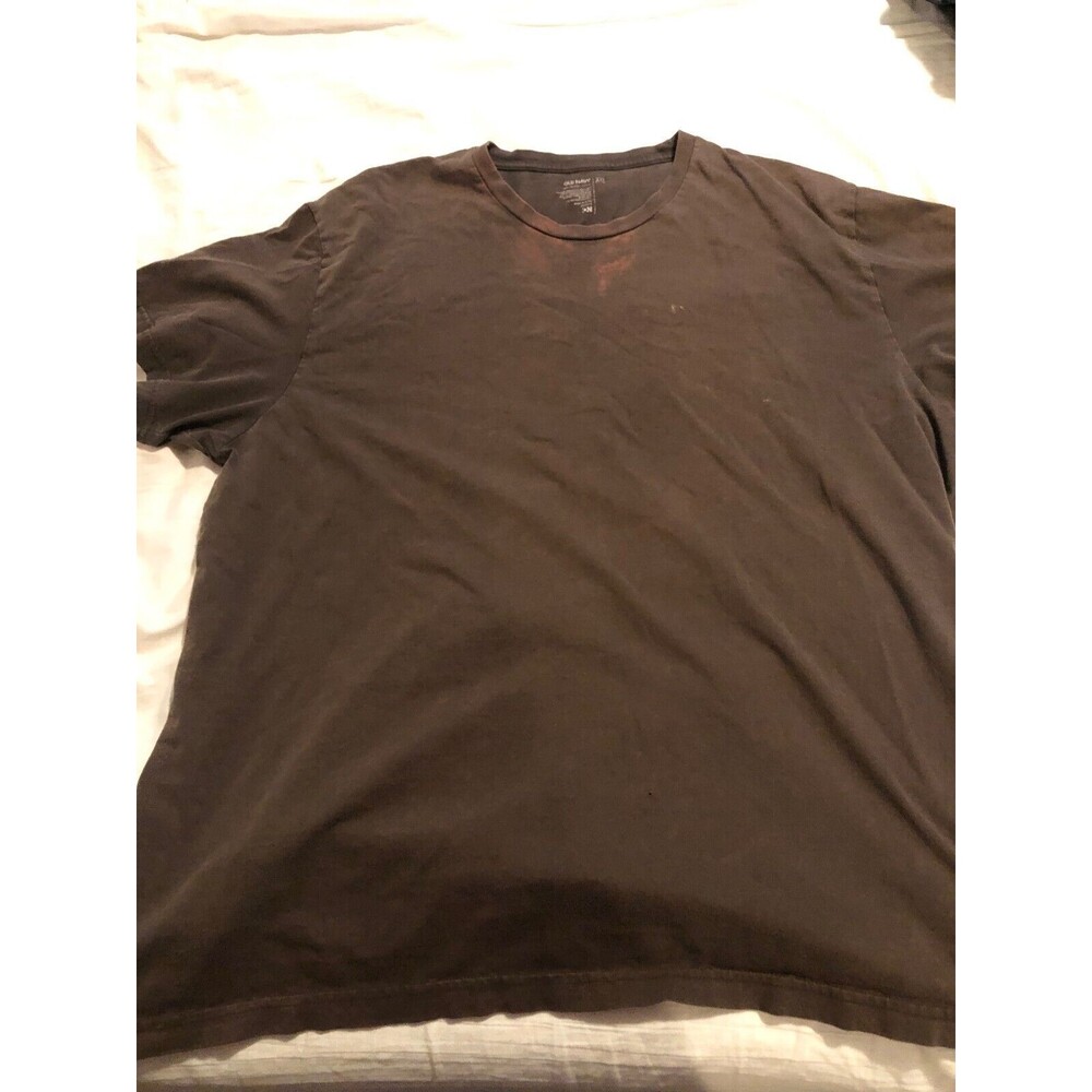 Old Navy XXL Brown Classic Men T-shirt Fall '09‎